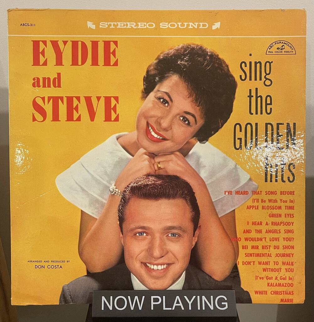 Eydie And Steve Sing The Golden Hits Mono Orig Press Used LP ABC-311 Jazz Easy